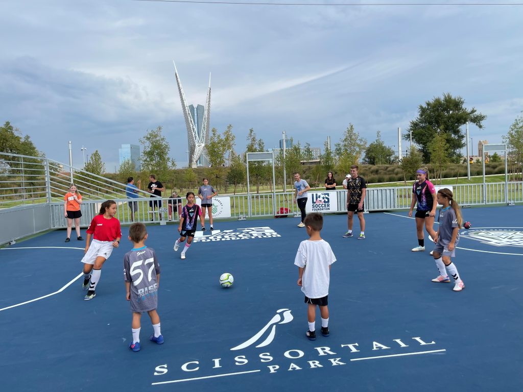 Get active, healthier & happier at Scissortail Park Sports Courts! –  Scissortail Park